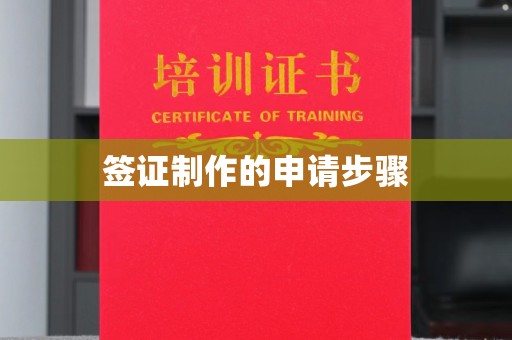 牡丹签证制作的申请步骤