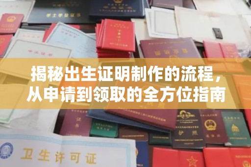 牡丹揭秘出生证明制作的流程，从申请到领取的全方位指南