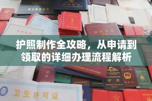 牡丹护照制作全攻略，从申请到领取的详细办理流程解析