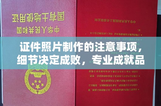 牡丹证件照片制作的注意事项，细节决定成败，专业成就品质